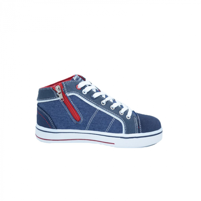 Bascheti din panza pentru baieti American Club 703027-K1-32, Bleumarin [3]