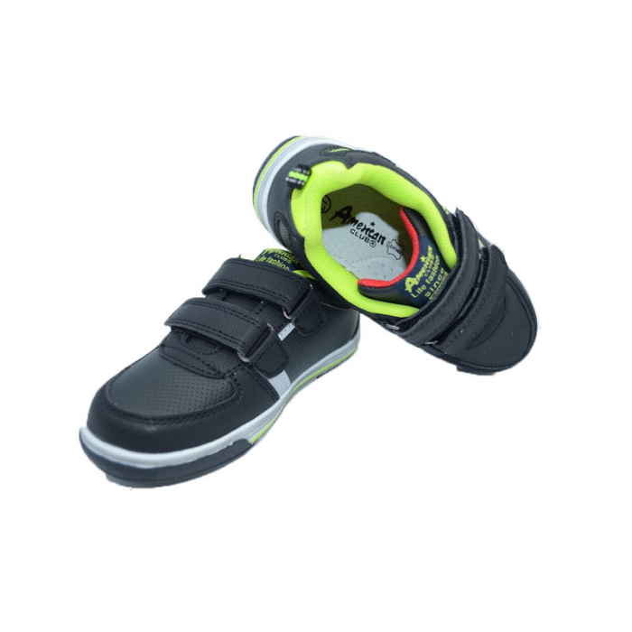 Pantofi sport pentru baieti American Club CA51-14806D-31, Negru [2]