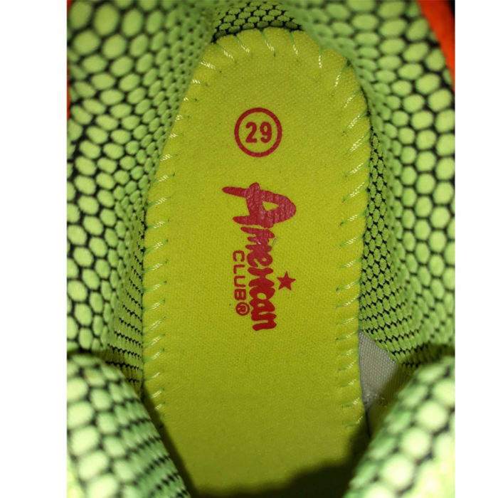 Pantofi sport pentru baieti American Club OGLE170620-V-30, Verde [5]