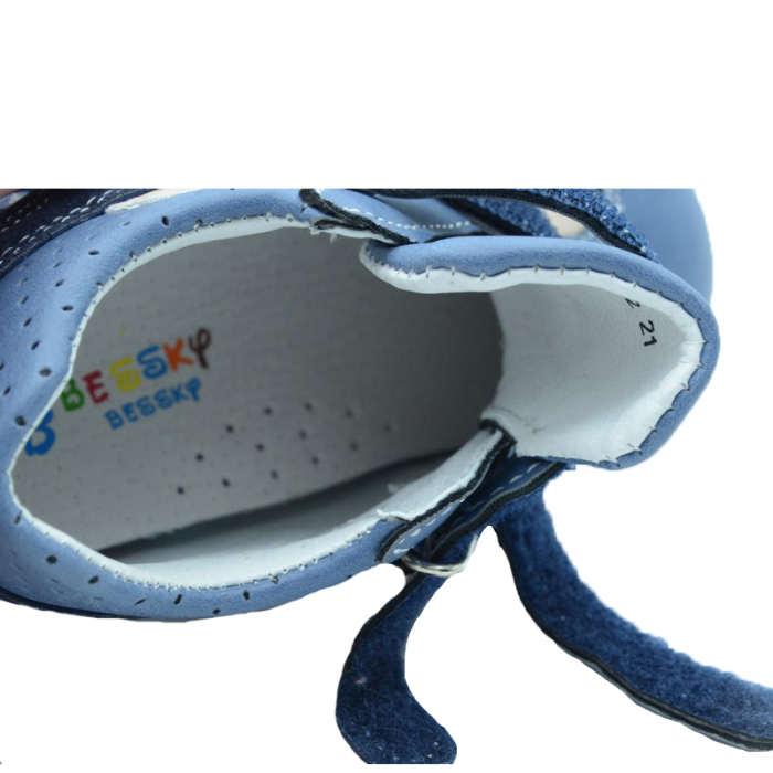Pantofi pentru baieti Bessky WL7532-2-21, Multicolor [2]
