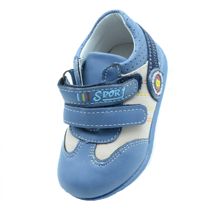 Pantofi pentru baieti Bessky WL7532-2-21, Multicolor [4]