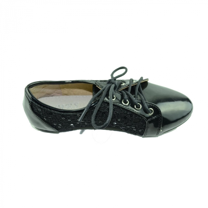 Pantofi din lac pentru fete MRS M610-31, Negru [2]