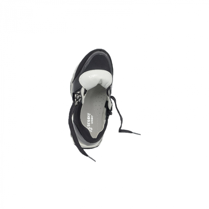 Pantofi pentru fete Bessky YJ8650-1-35, Negru [5]