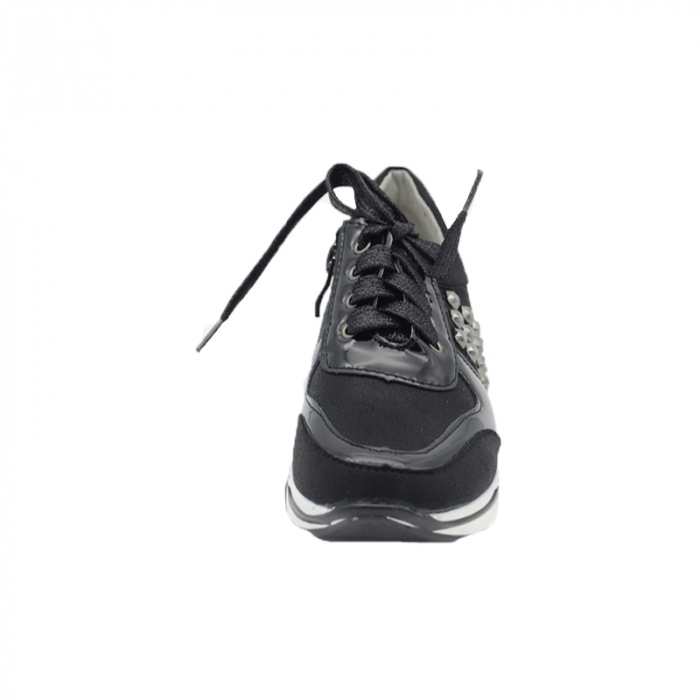 Pantofi pentru fete Bessky YJ8650-1-35, Negru [2]