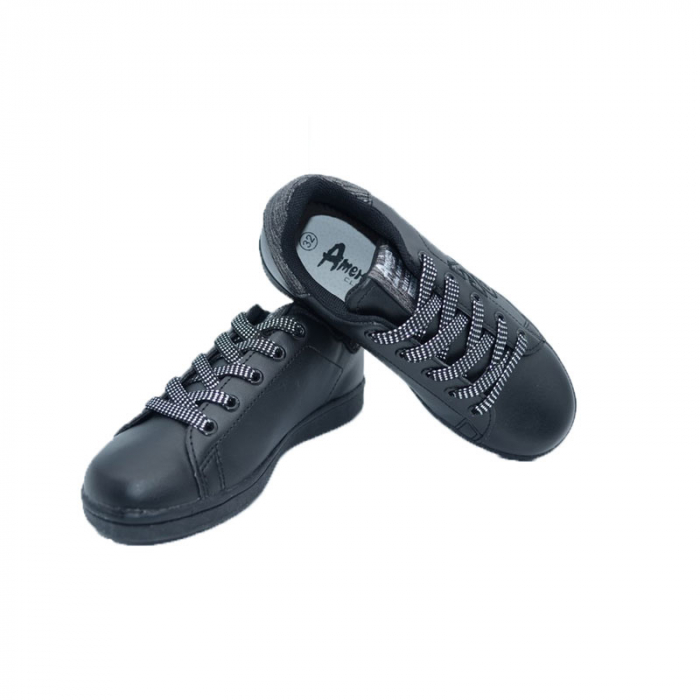 Pantofi pentru fete American Club BS-2700N-33, Negru [4]