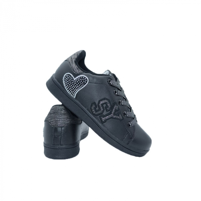 Pantofi pentru fete American Club BS-2700N-33, Negru [2]