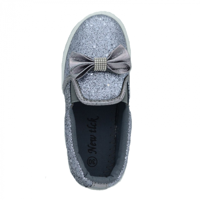 Pantofi pentru fete New Tlk TL22C-3-33, Gri [5]