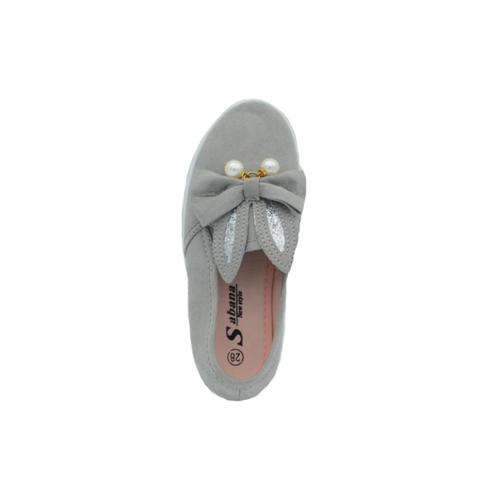 Pantofi pentru fete Sabana HT73DM-3-30, Gri [4]