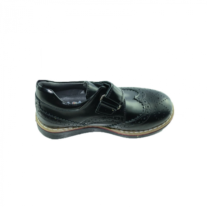 Pantofi ortopedici din piele pentru copii Pinky Pinky BGF65-31, Negru [3]