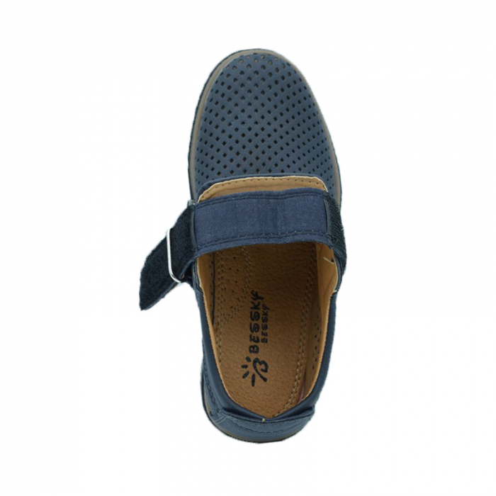 Pantofi pentru baieti Bessky B8891A-2-31, Bleumarin [4]