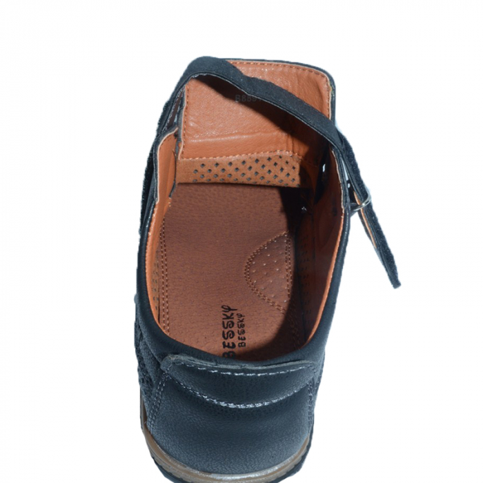 Pantofi pentru baieti Bessky B8891C-2-36, Negru [6]