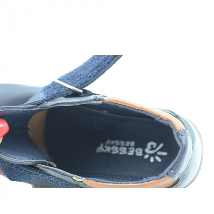 Pantofi pentru baieti Bessky B8894A-3B-31, Bleumarin [2]