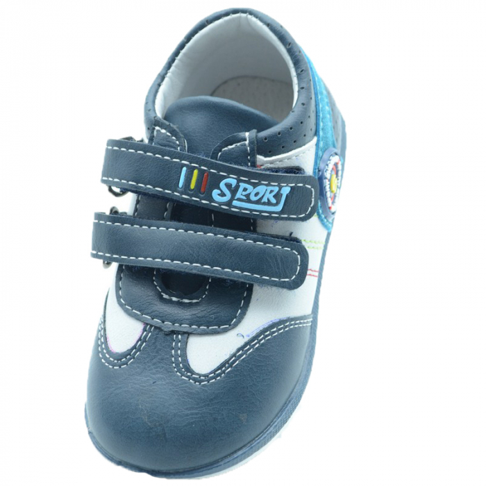 Pantofi pentru baieti Bessky WL7532-5-25, Multicolor [3]