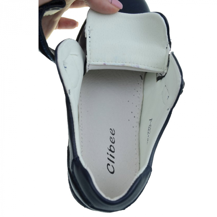 Pantofi pentru baieti Clibee P-622B-32, Bleumarin [4]