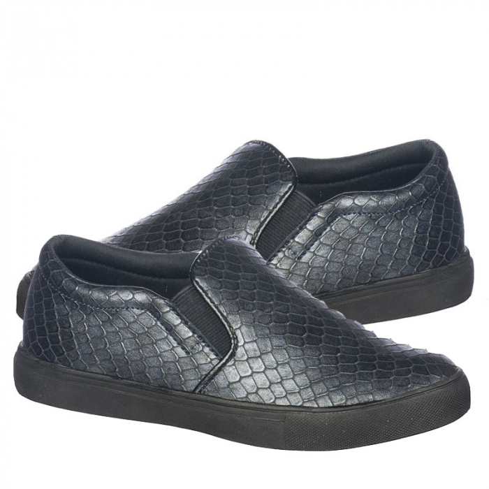 Pantofi pentru fete American Club 627/16B-32, Bleumarin [3]