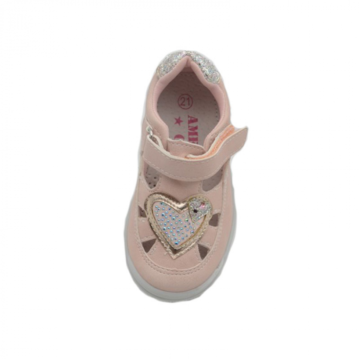Pantofi pentru fete American Club GC11/20R-25, Roz [4]