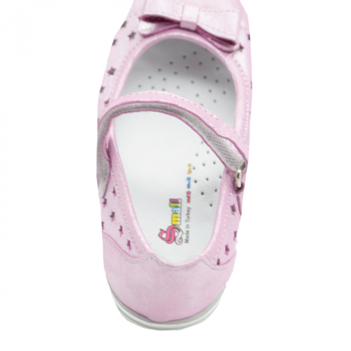 Pantofi pentru fete Small Foot SSMFF21-25, Roz [2]