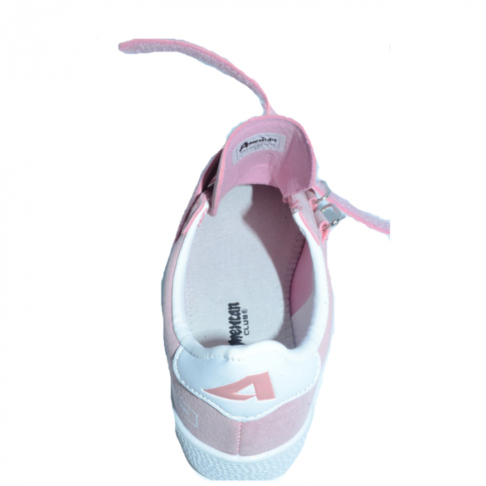 Pantofi pentru fete American Club BS14/19R-31, Roz [5]