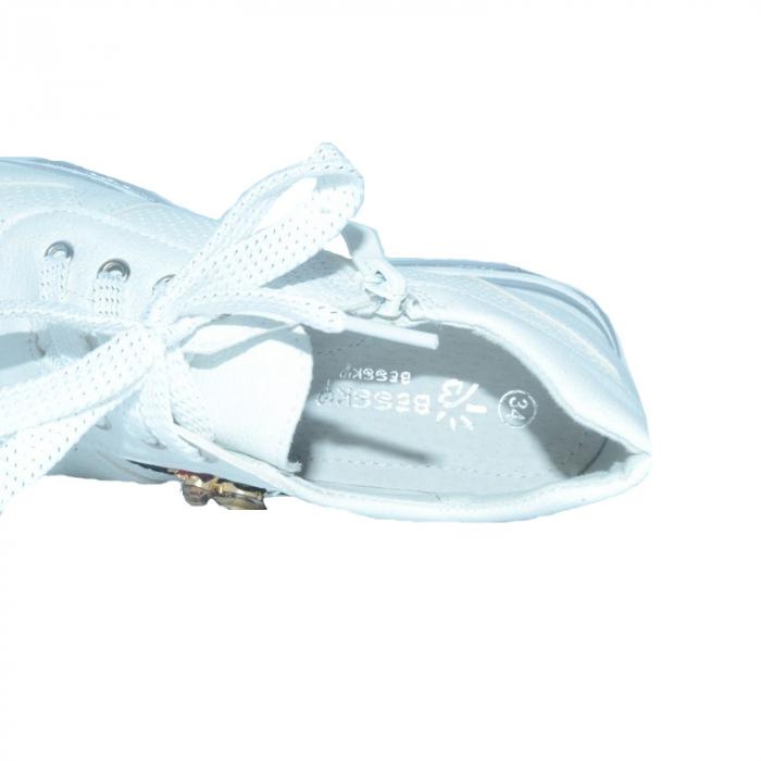 Pantofi pentru fete Bessky YJ8987-6A-34, Alb [5]