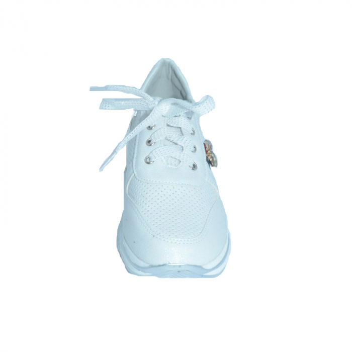 Pantofi pentru fete Bessky YJ8987-6A-34, Alb [2]