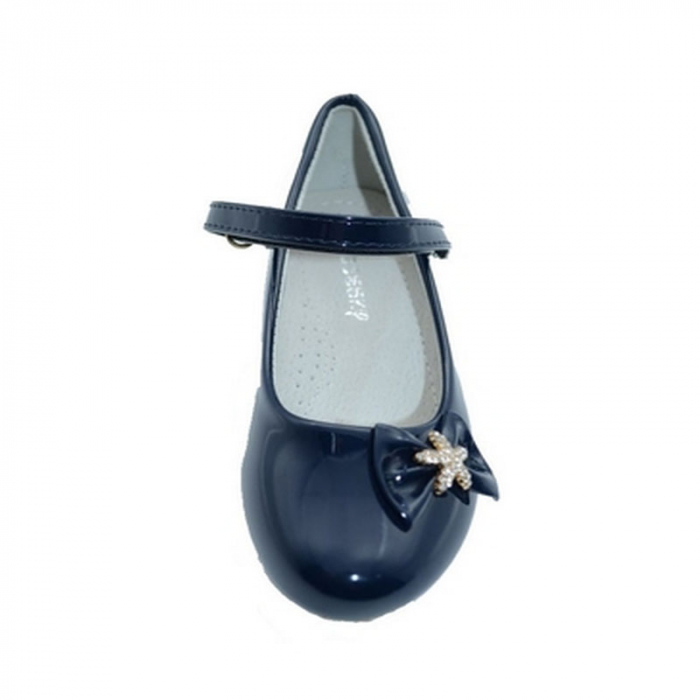 Pantofi cu platforma pentru fete Bessky 90-2B-30, Bleumarin [3]