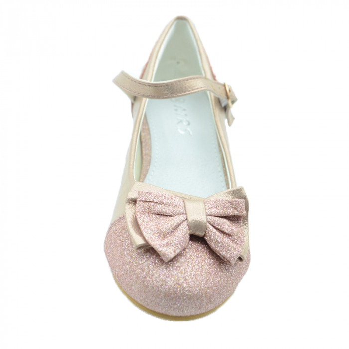 Pantofi cu toc pentru fete MRS M1509R-34, Roz [2]