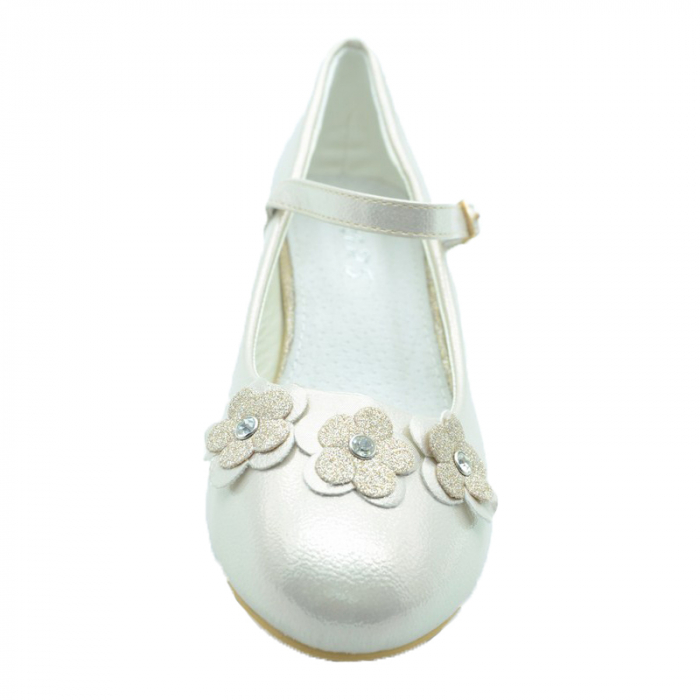 Pantofi cu toc pentru fete MRS M1515A-31, Auriu [2]