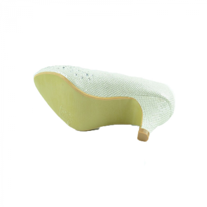 Pantofi cu toc pentru fete MRS M 1281A-31, Argintiu [2]