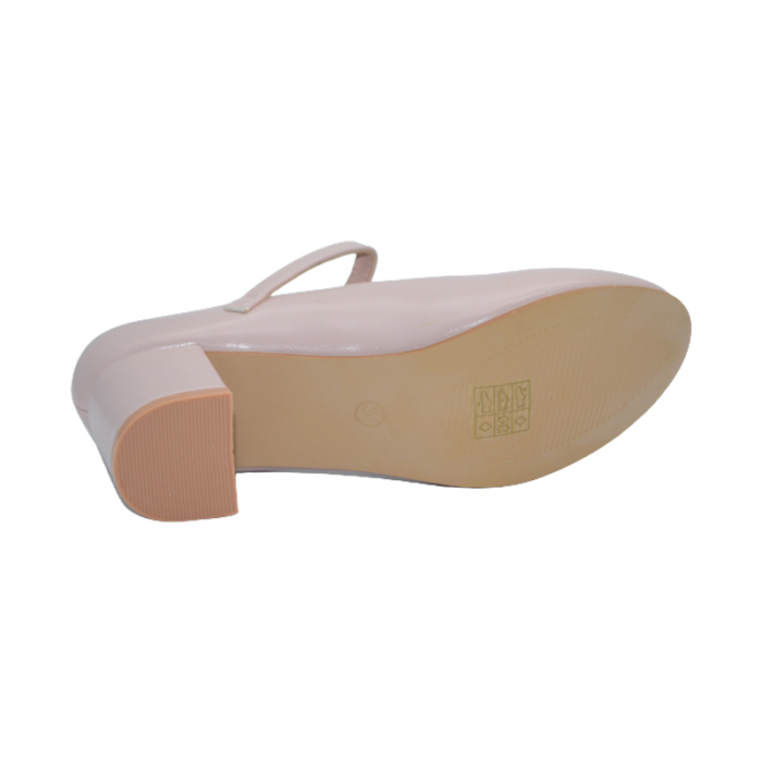 Pantofi cu toc pentru fete MRS M1309-1, Roz [2]