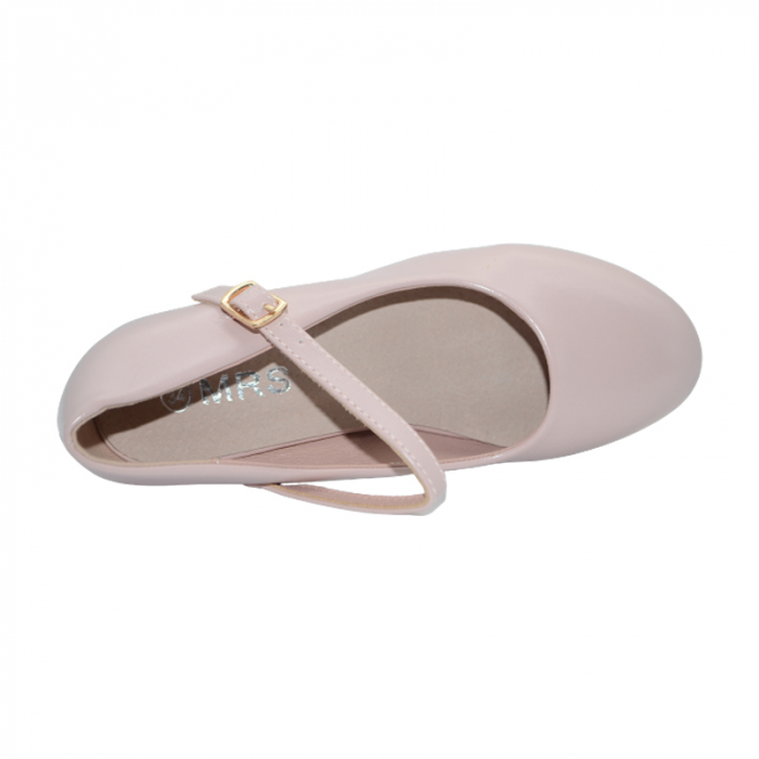 Pantofi cu toc pentru fete MRS M1309-1, Roz [4]