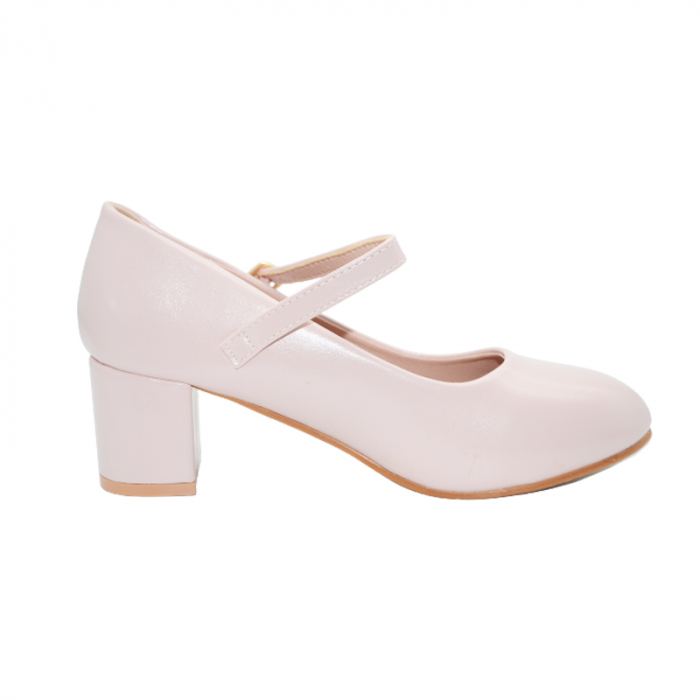 Pantofi cu toc pentru fete MRS M1309-1, Roz [3]