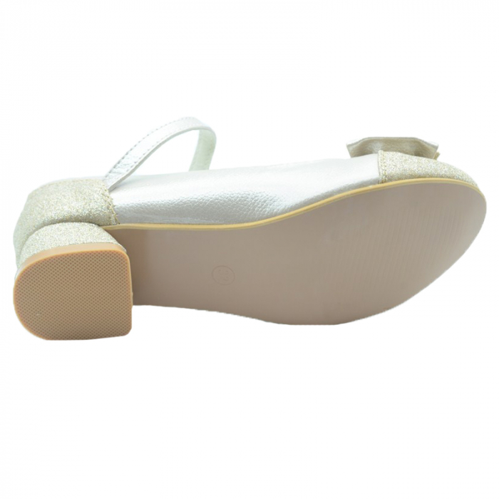 Pantofi cu toc pentru fete MRS M1509-33, Auriu [3]