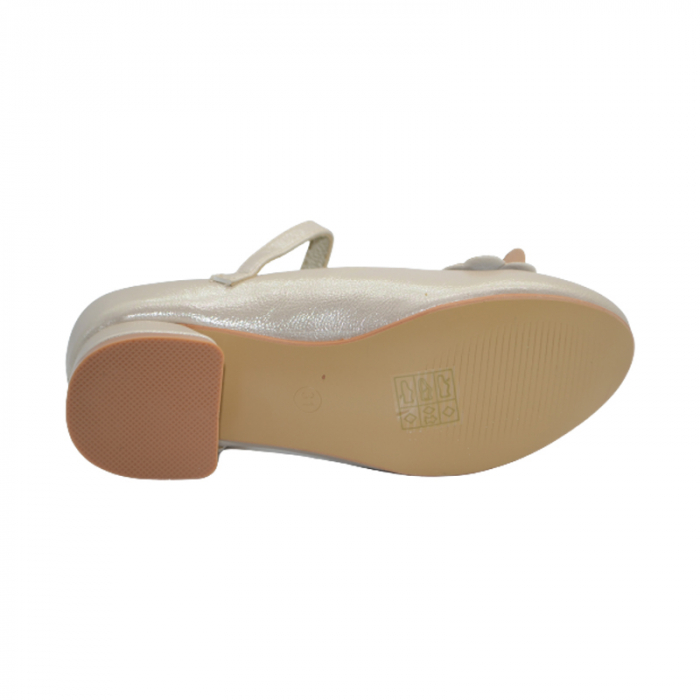 Pantofi cu toc pentru fete MRS M1529-2, Auriu [2]