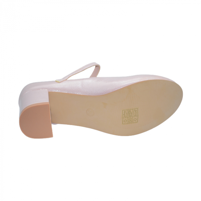 Pantofi cu toc pentru fete MRS M1531, Roz [2]