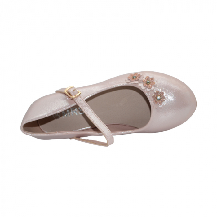Pantofi cu toc pentru fete MRS M1531, Roz [4]