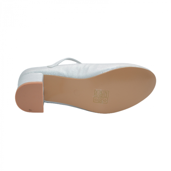 Pantofi cu toc pentru fete MRS M1531-2, Argintiu [2]