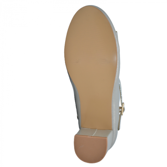 Pantofi cu toc pentru fete MRS M1539A, Auriu [4]