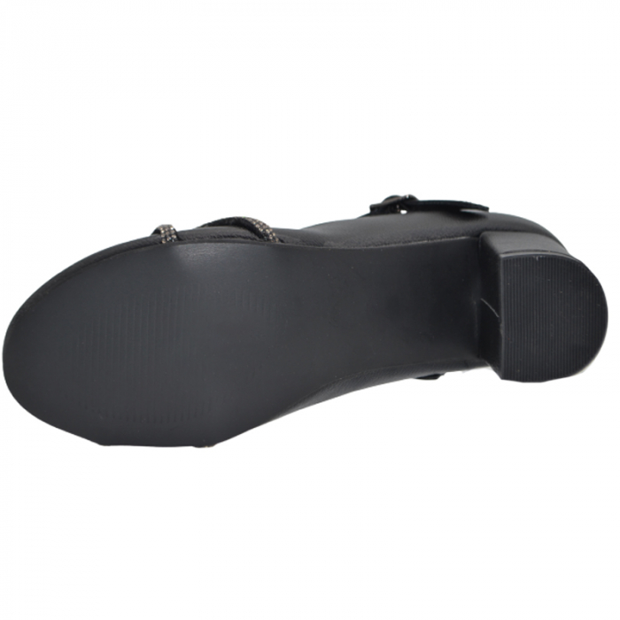 Pantofi cu toc pentru fete MRS M1539N, Negru [4]