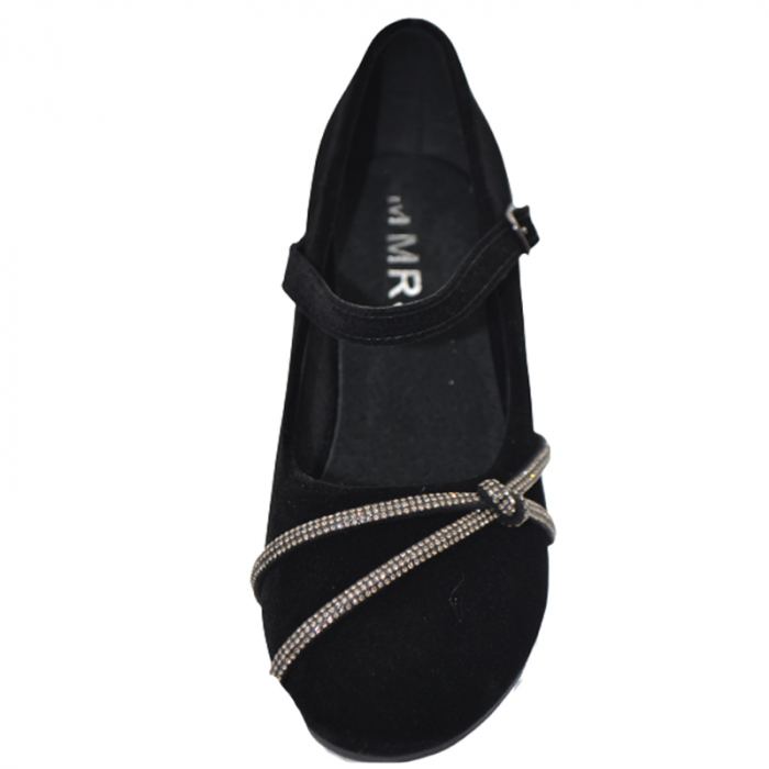 Pantofi cu toc pentru fete MRS M1540N, Negru [3]