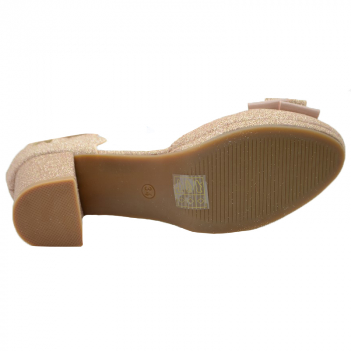 Pantofi cu toc pentru fete MRS M2016R-31, Roz [3]