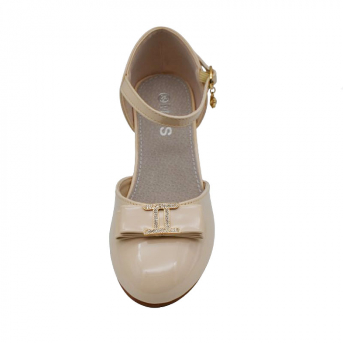 Pantofi cu toc pentru fete MRS M2024-12B, Bej [3]