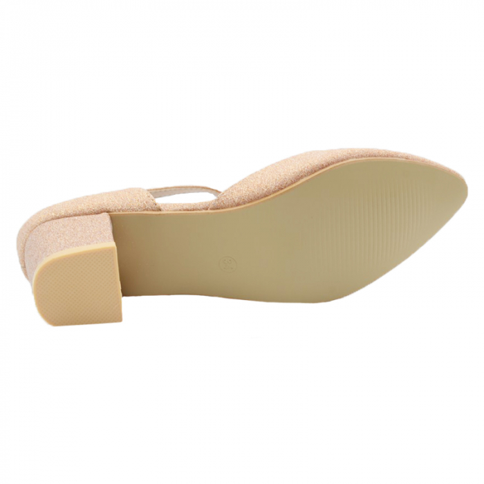 Pantofi cu toc pentru fete MRS M707-7-33, Roz [2]