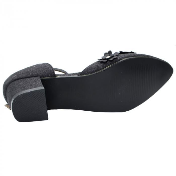 Pantofi cu toc pentru fete MRS M7070-4-30, Negru [3]