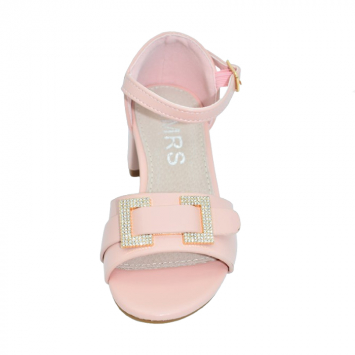 Sandale cu toc pentru fete MRS R-1052R, Roz [2]