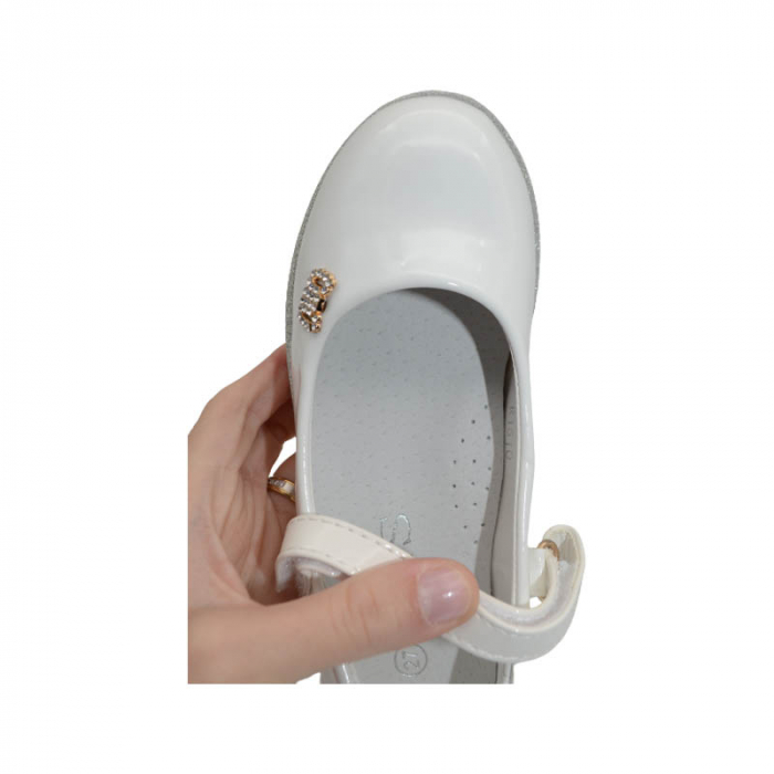 Pantofi ortopedici pentru fete MRS R1510-A, Alb [3]