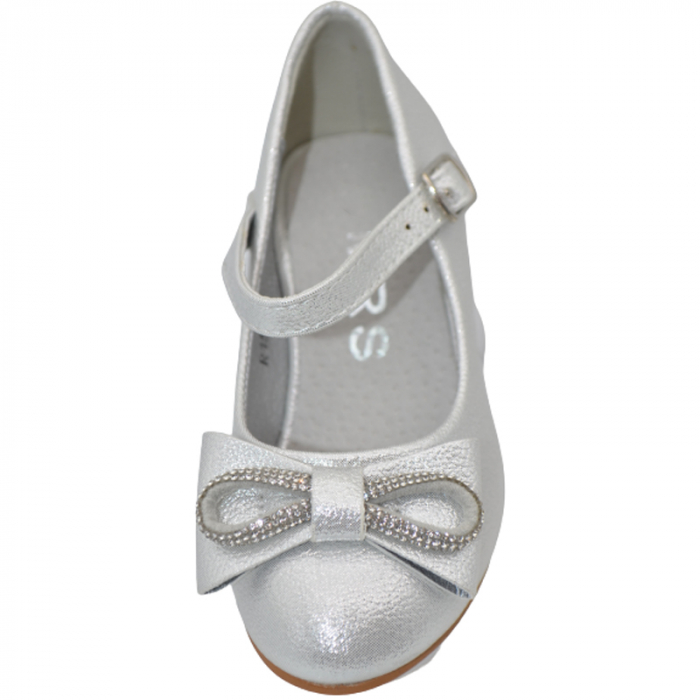 Pantofi cu toc pentru fete MRS R1535, Argintiu [3]