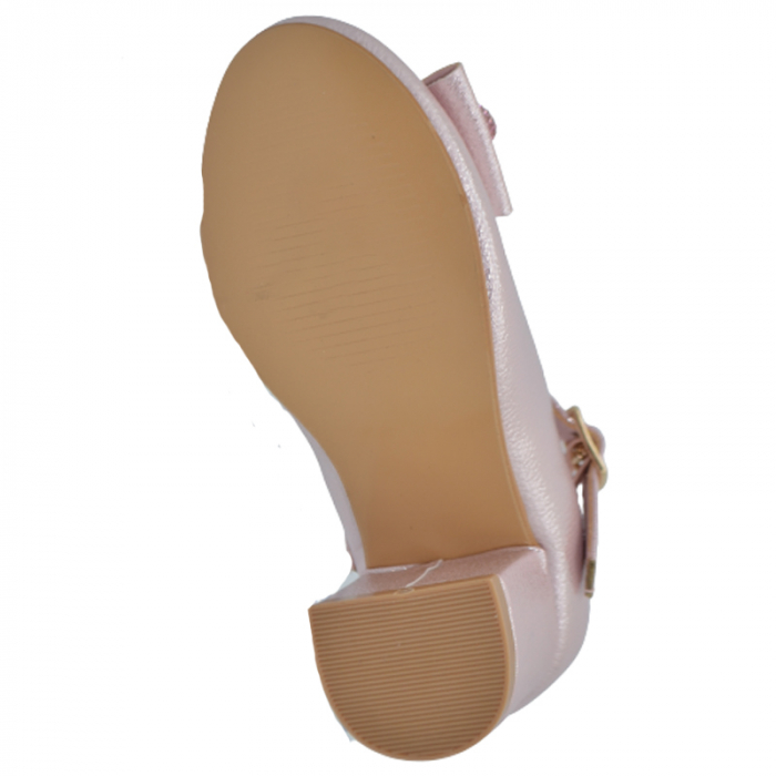 Pantofi cu toc pentru fete MRS R1535R, Roz [4]