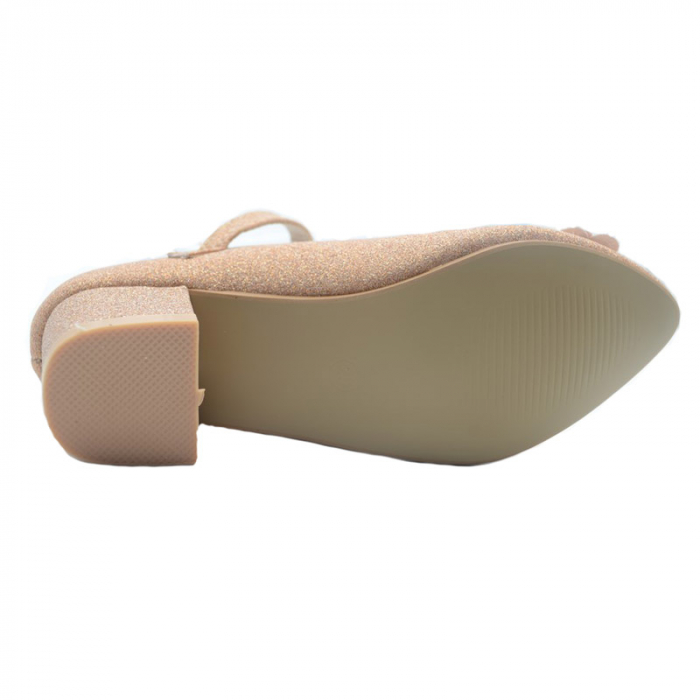 Pantofi cu toc pentru fete MRS R37-9R-30, Roz [3]
