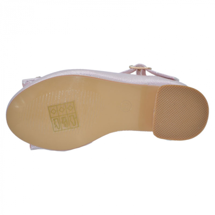 Pantofi cu toc pentru fete MRS R722-R, Roz [4]