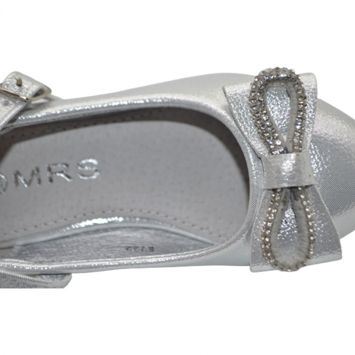Pantofi cu toc pentru fete MRS R722-A, Argintiu [3]